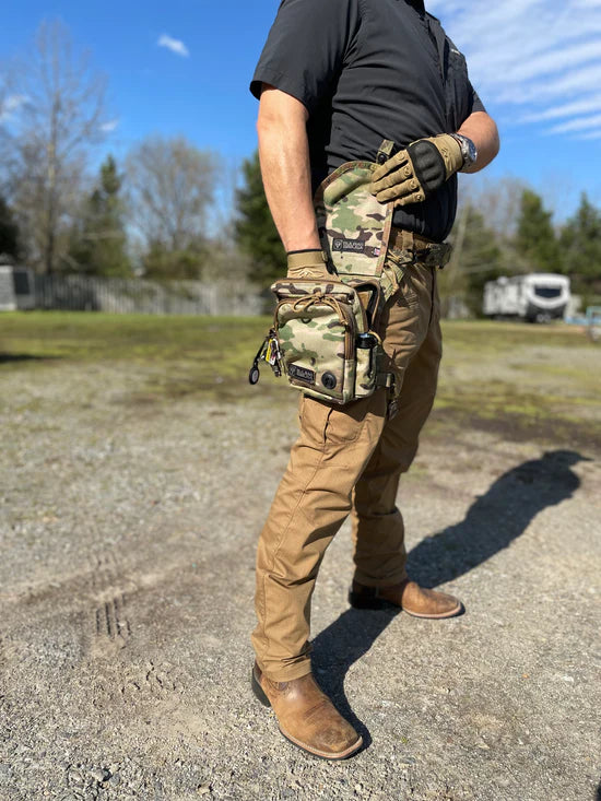 Tactical top hip bag