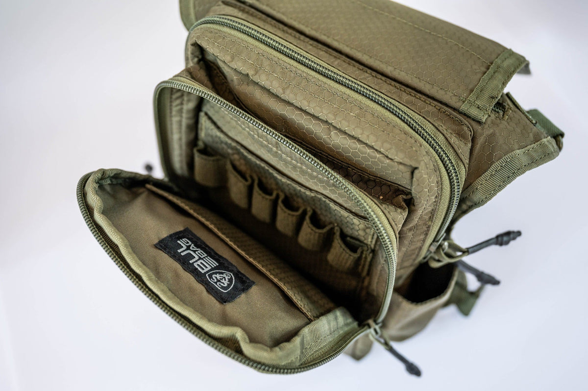 Diamondback in Olive, open
