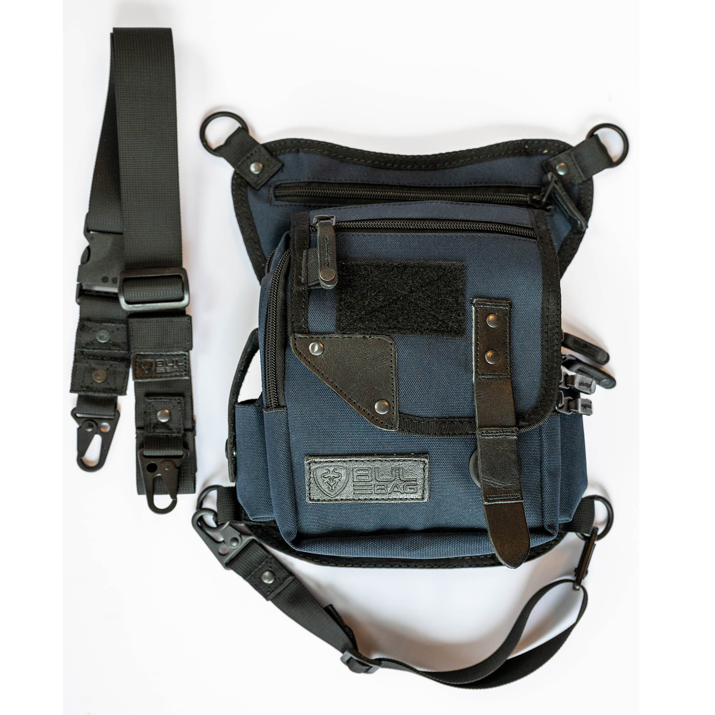 The Saddleback Navy/Black