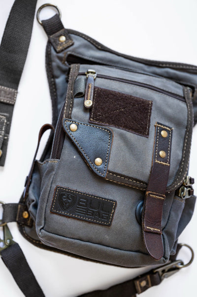 Brookshire in Slate Grey/Havana, front