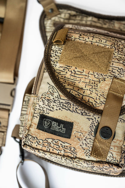 Sportsman in Spector Sand Camo, flap detail